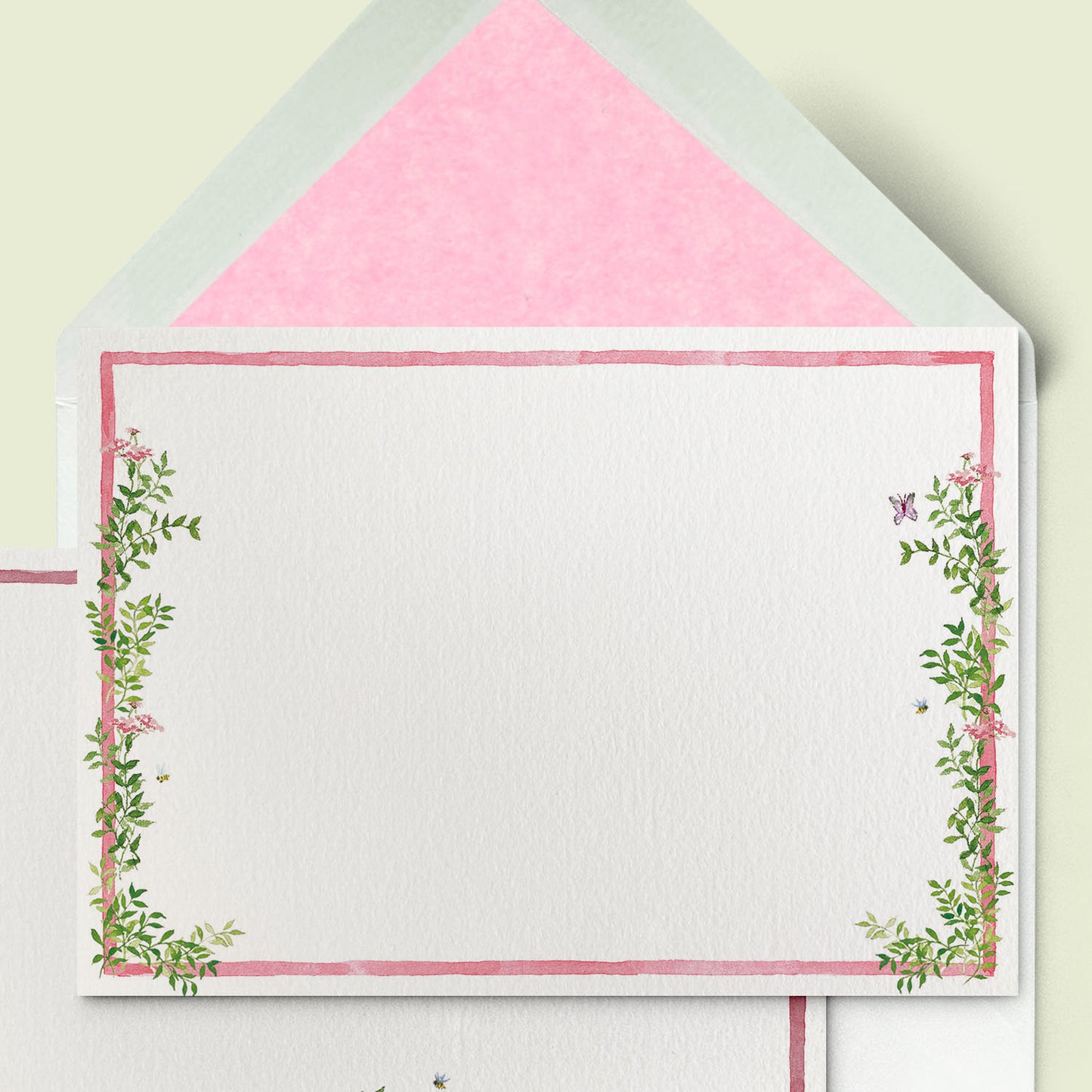Spring Stationery card
