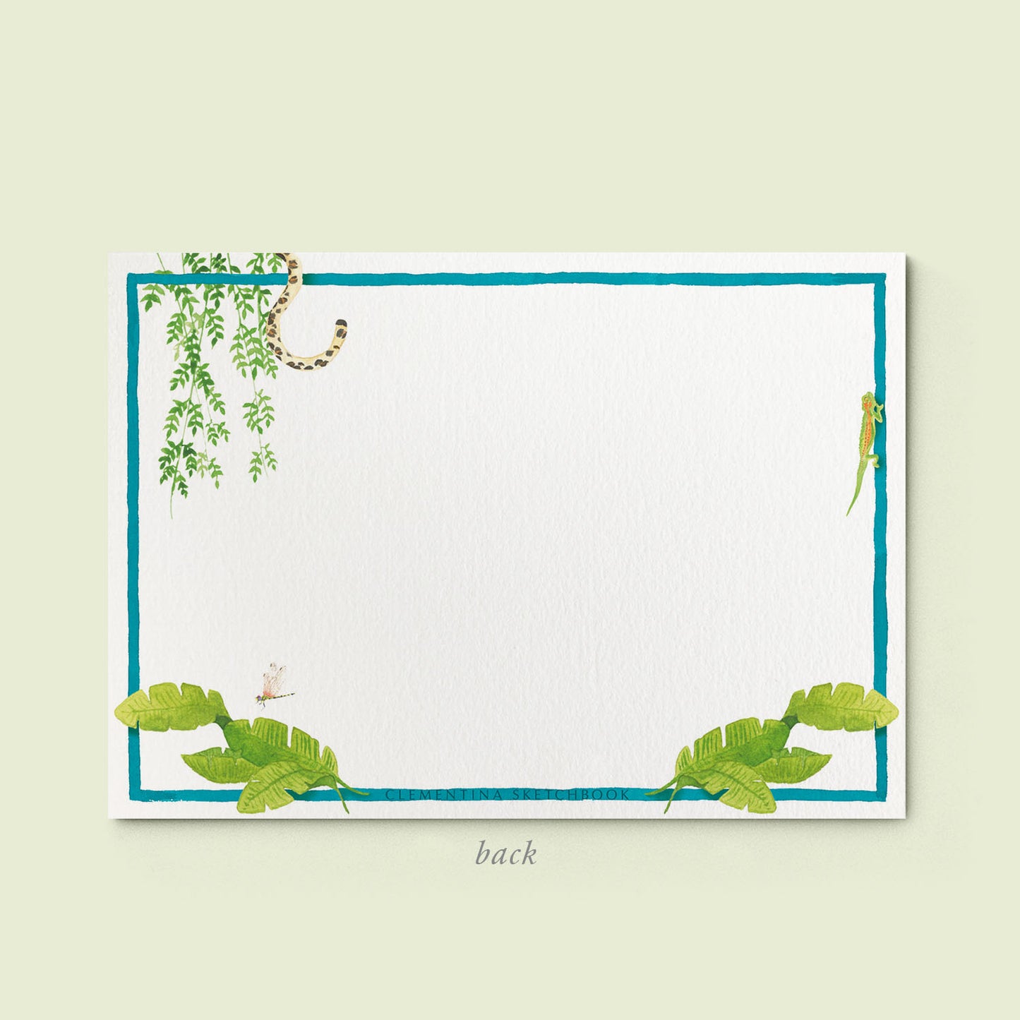 Tropical Escape Stationery Cards