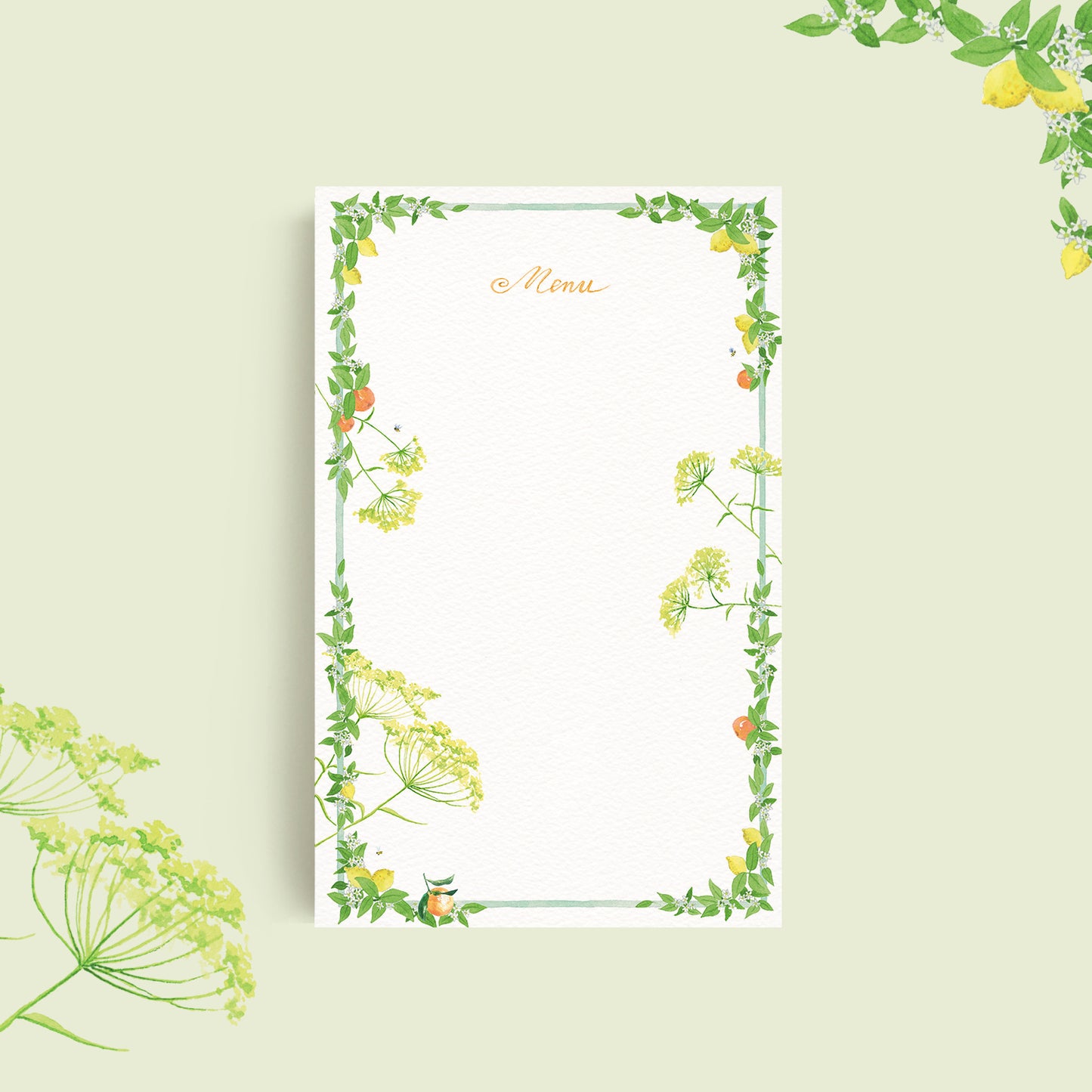 Tuttifrutti Menus - 01