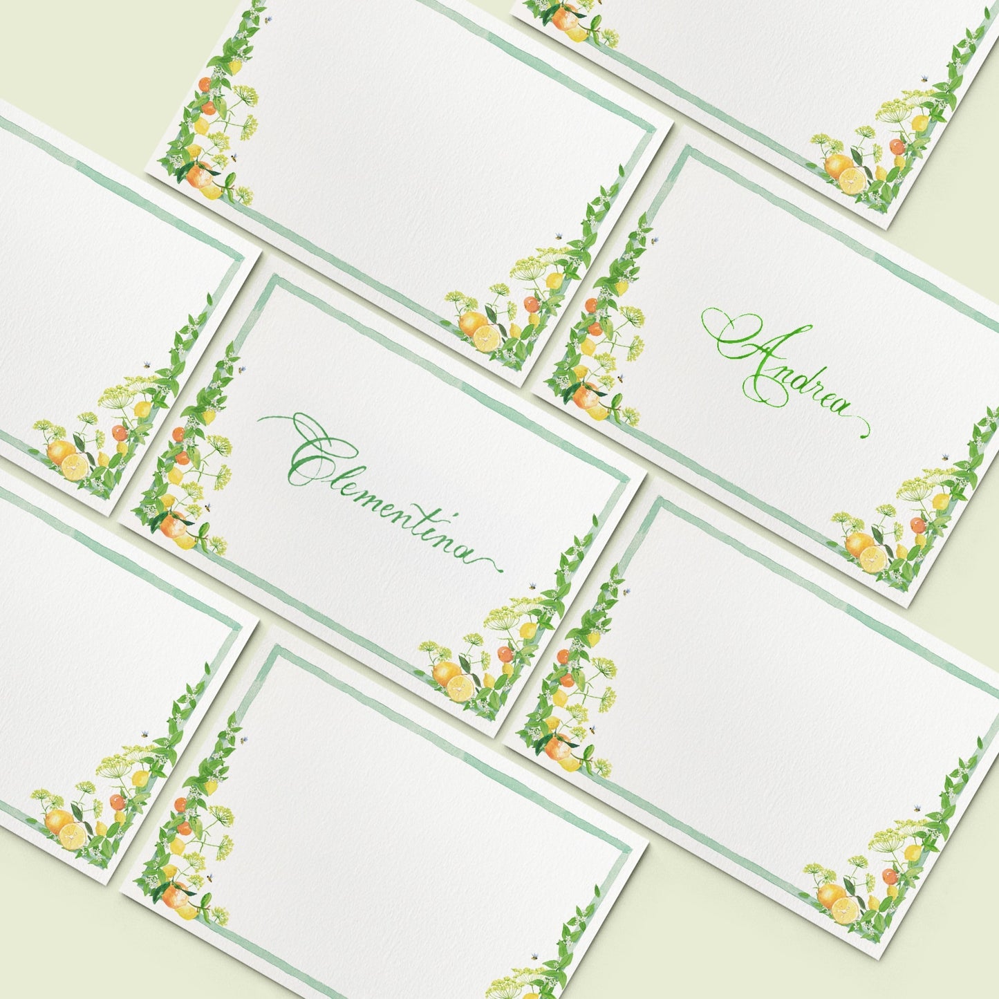 Tuttifrutti place cards - 03