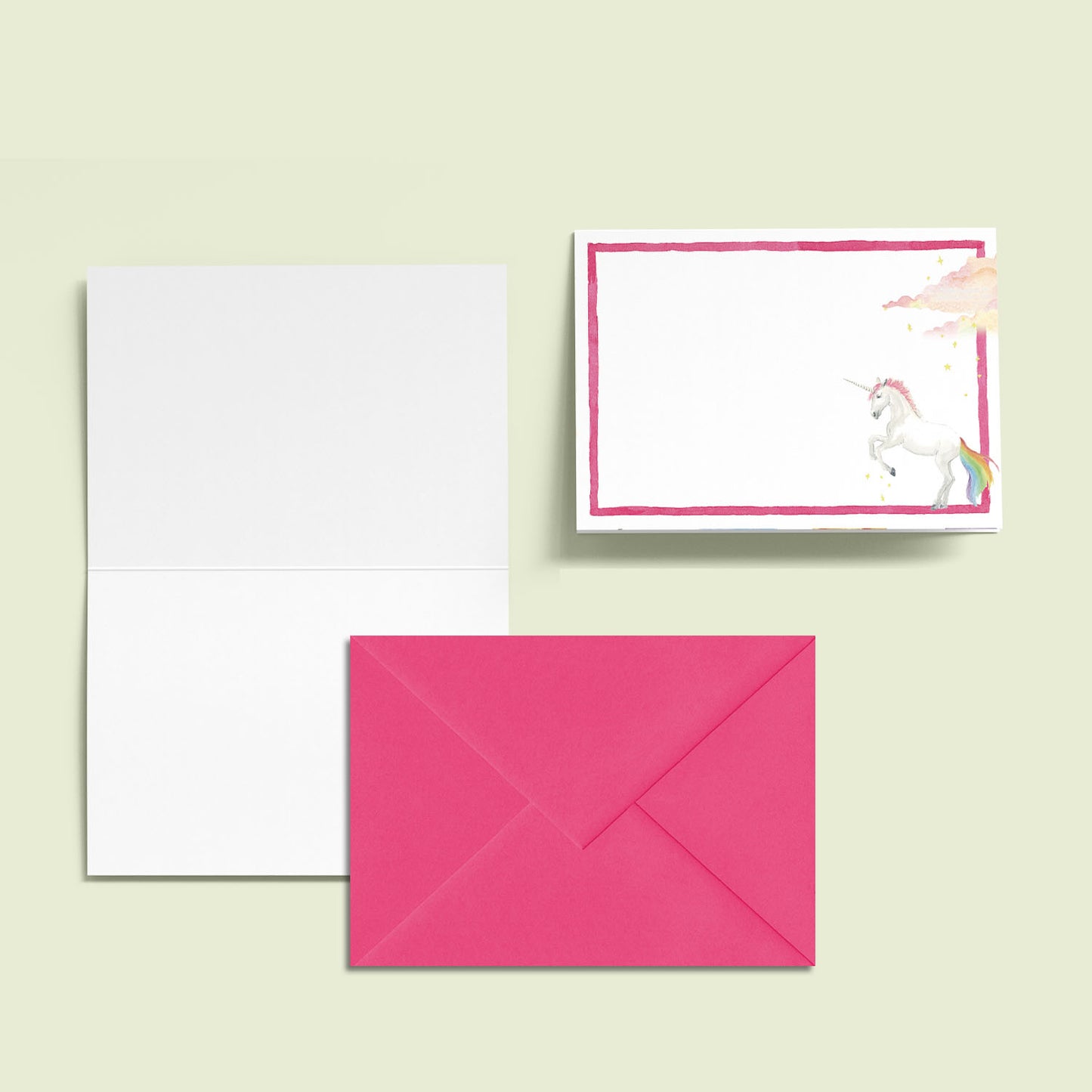 Unicorns Mini Notecards