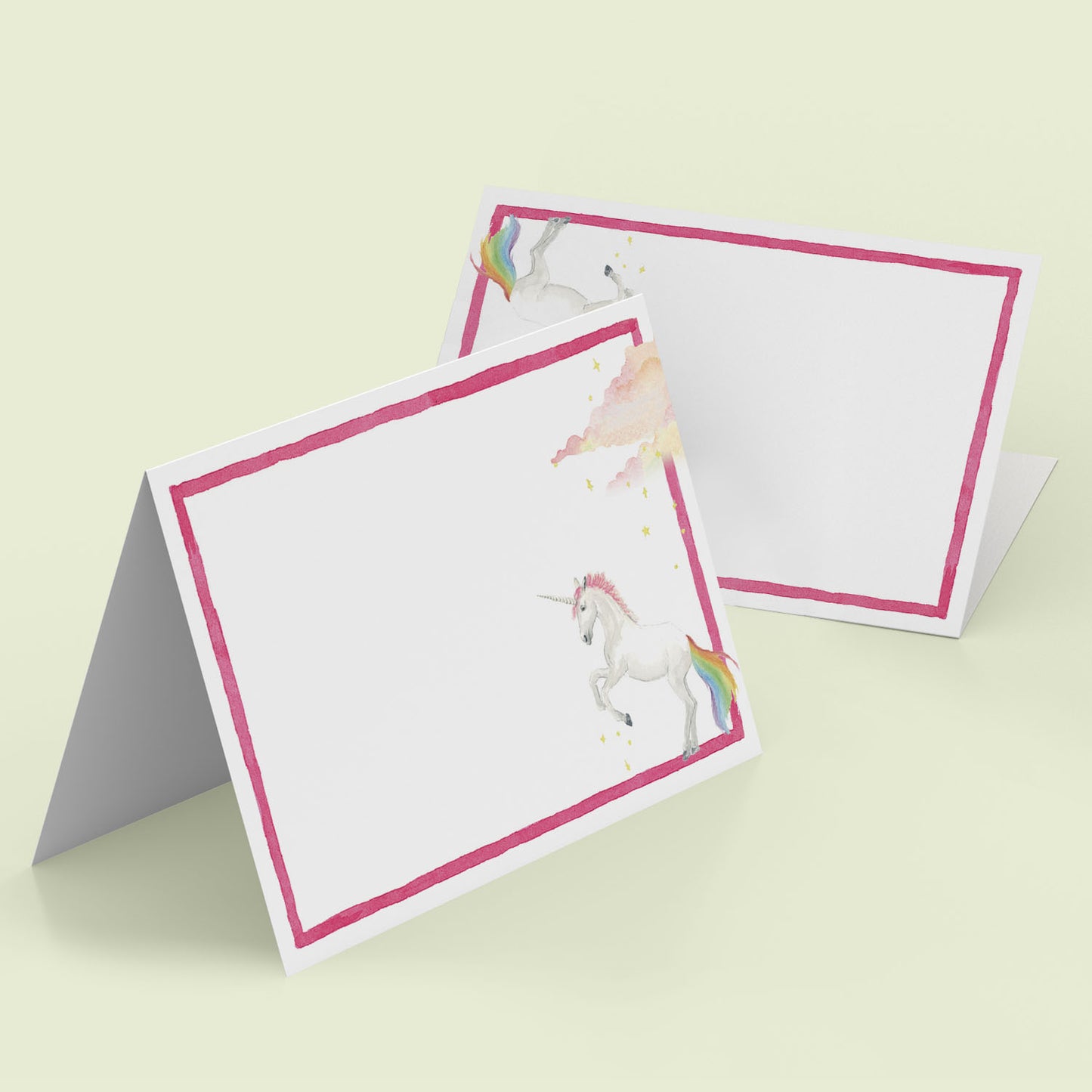 Unicorns Mini Notecards