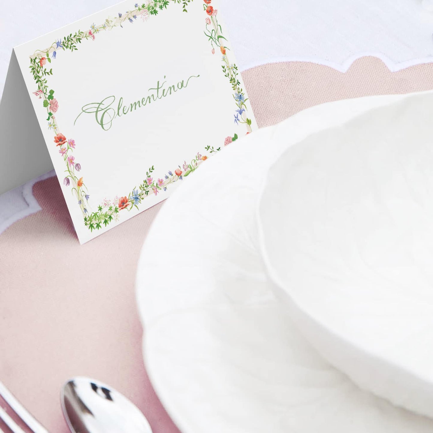 Wild Blooms place cards - 02
