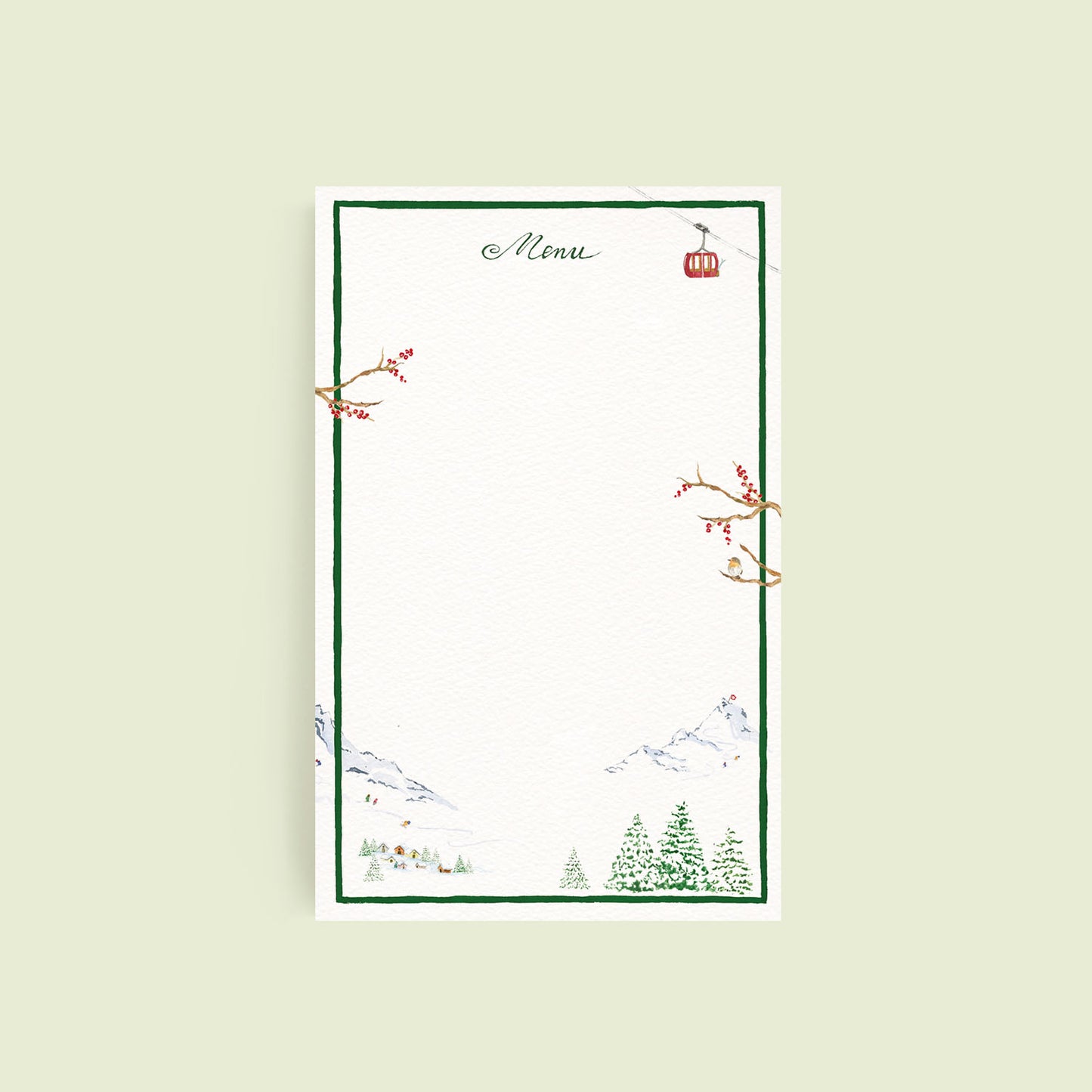 Winter Mountains Menu 2023 - 1