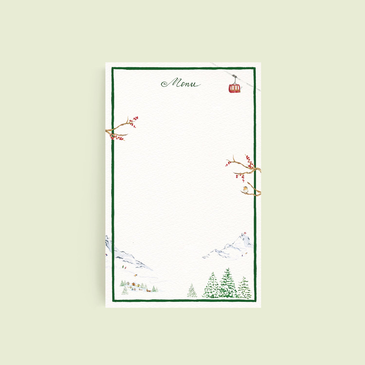 Winter Mountains Menu 2023 - 1