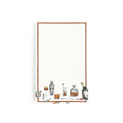 Image of our custom drinks menu template left blank without personalised text.