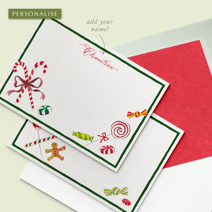 Candy Xmas Stationery Card - 05