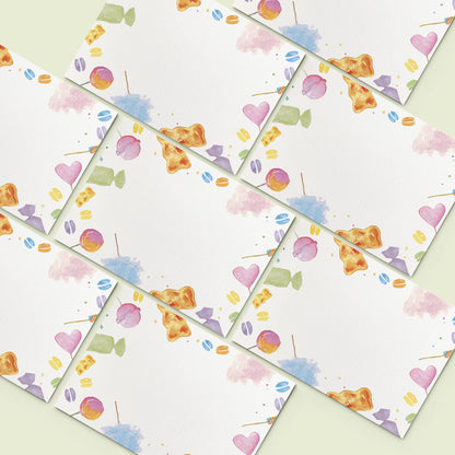 Candy Mini Notecards