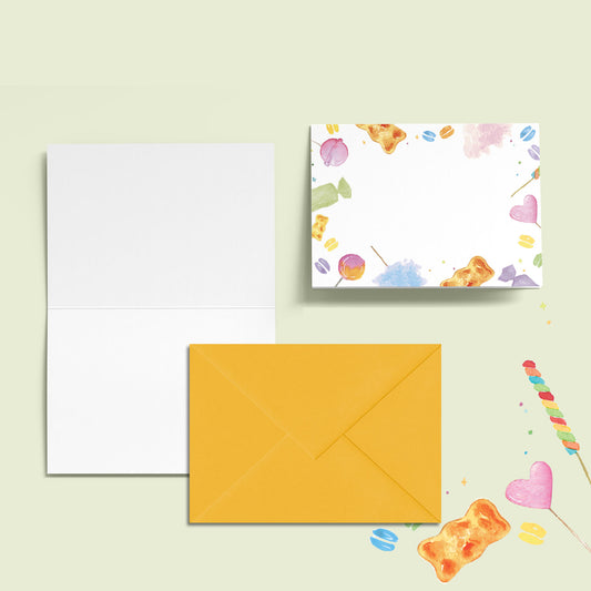 Candy Mini Personal Stationery Cards