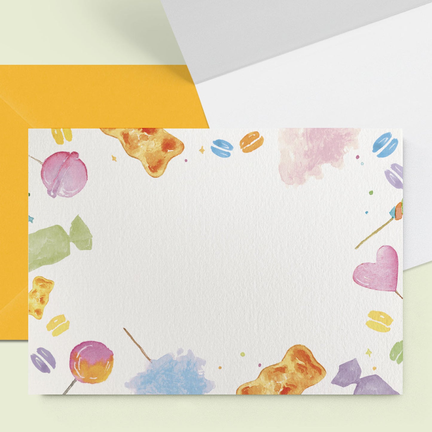 Candy Mini Personal Stationery Cards