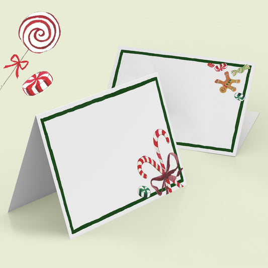 Christmas Candies Place Cards - 01