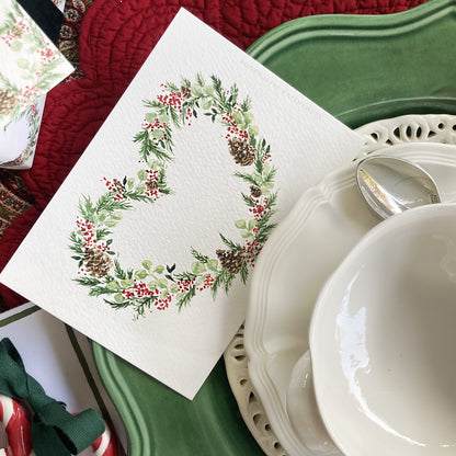 Christmas Wreath Tablescape - 7