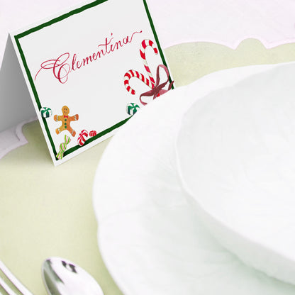 Christmas Candies Place Cards