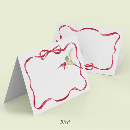 Christmas Safari Place Cards
