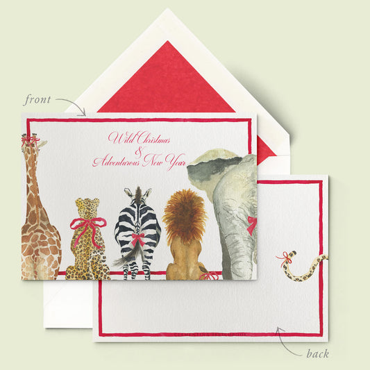 Christmas Safari Stationery Cards