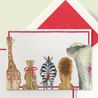 Christmas Safari Stationery Cards