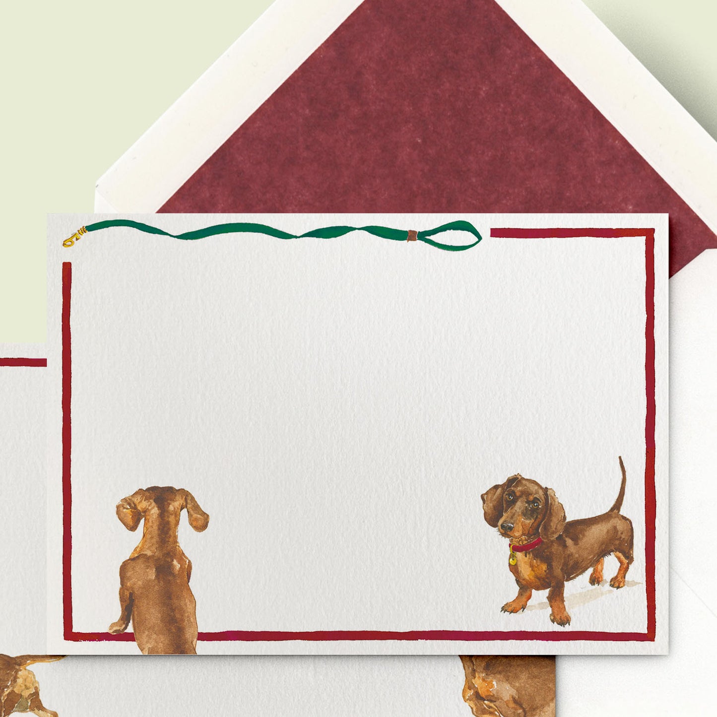Dachshund Stationery Cards