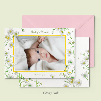 Daisies birth announcement - PRINTED - 01 copy 2