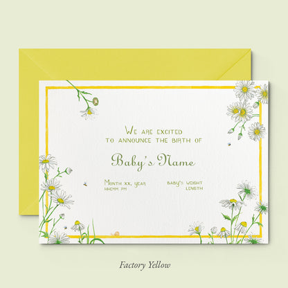 Daisies birth announcement - PRINTED NO PHOTO - 01 copy 5