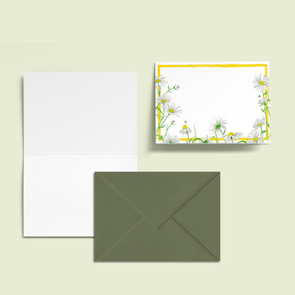 Daisies Mini Notecards