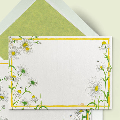 Daisies Stationery Cards