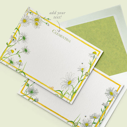 Daisies Stationery Cards