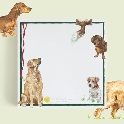 Doggies Notepad S-130x130mm - 1