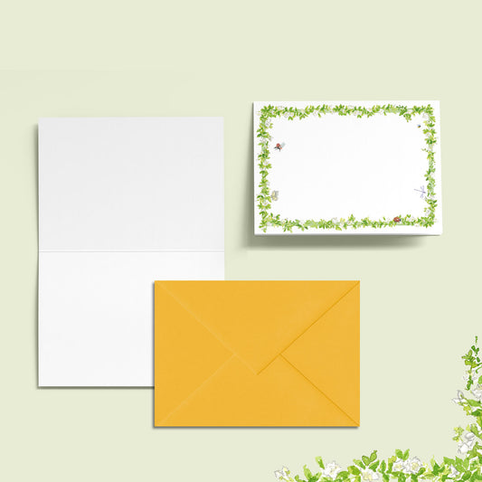 Enchanted Garden Mini Personal Stationery Cards