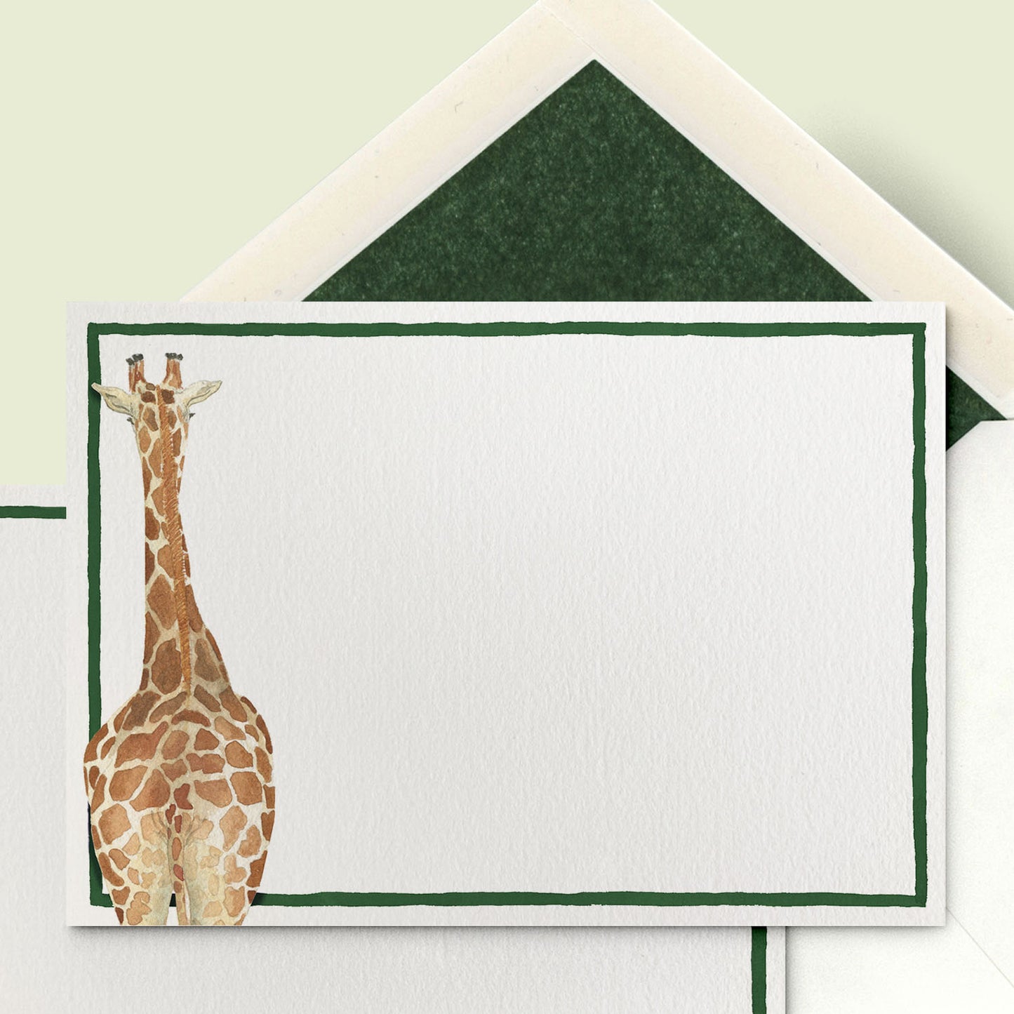 Giraffe Stationery Cards
