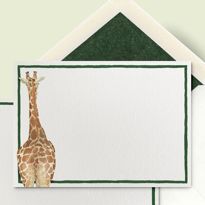 Giraffe Stationery Cards