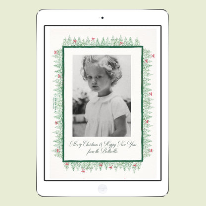 GREEN PINES digital FAMILY CARDs