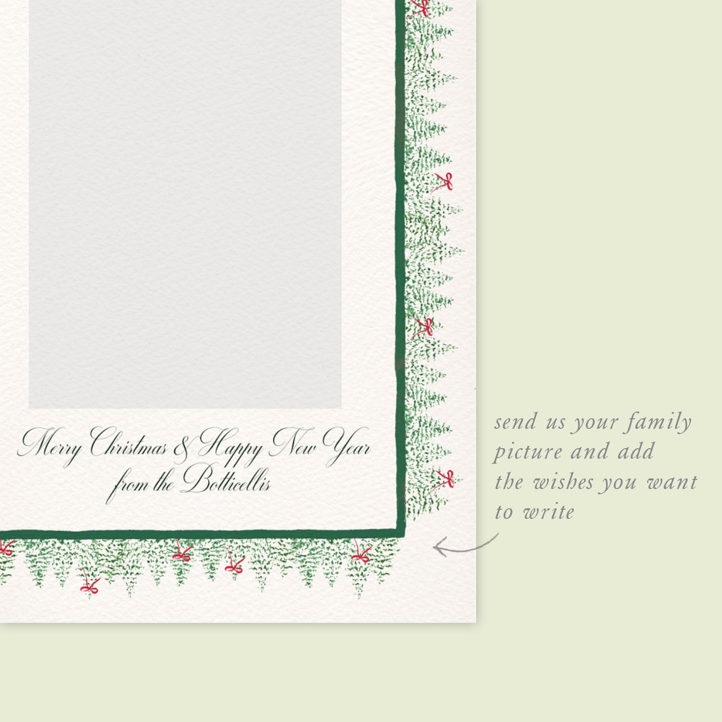 GREEN PINES digital FAMILY CARDs