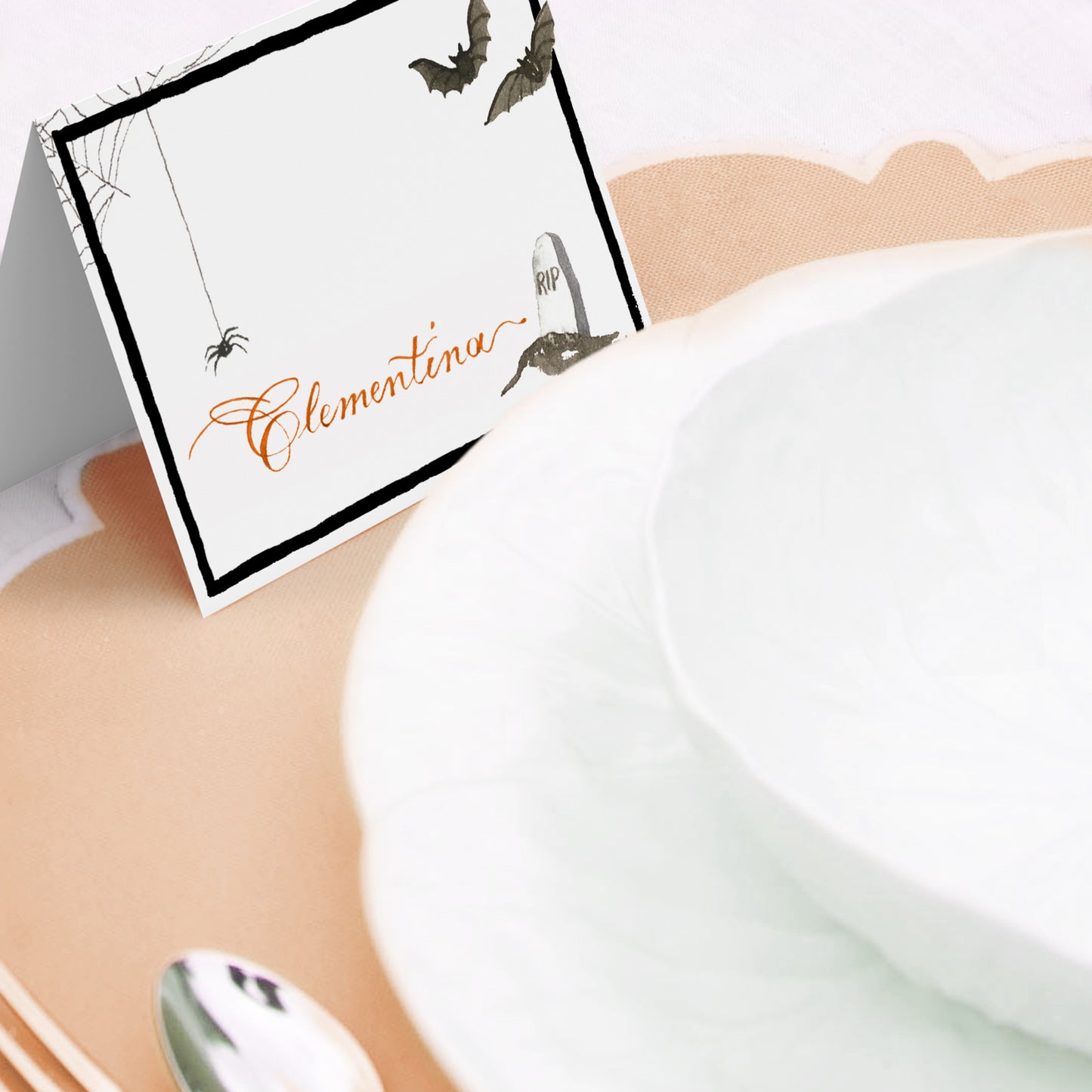 Happy Halloween Place Cards - 02