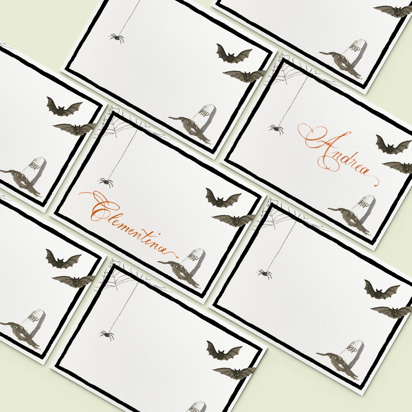 Happy Halloween Place Cards - 03