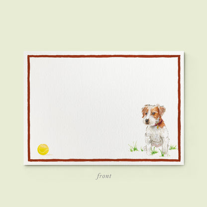 Jack Russel stationery card - 03