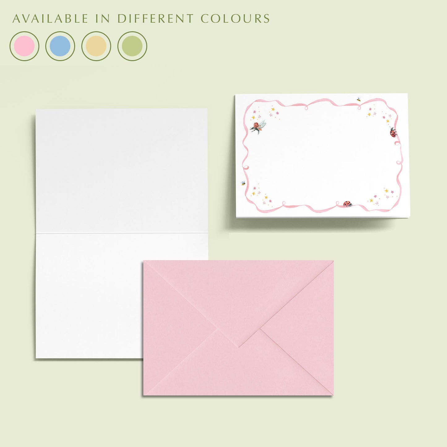 Ladybirds Mini Notecards