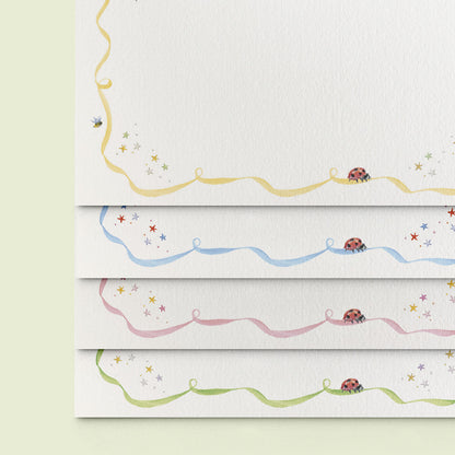Ladybirds Mini Notecards
