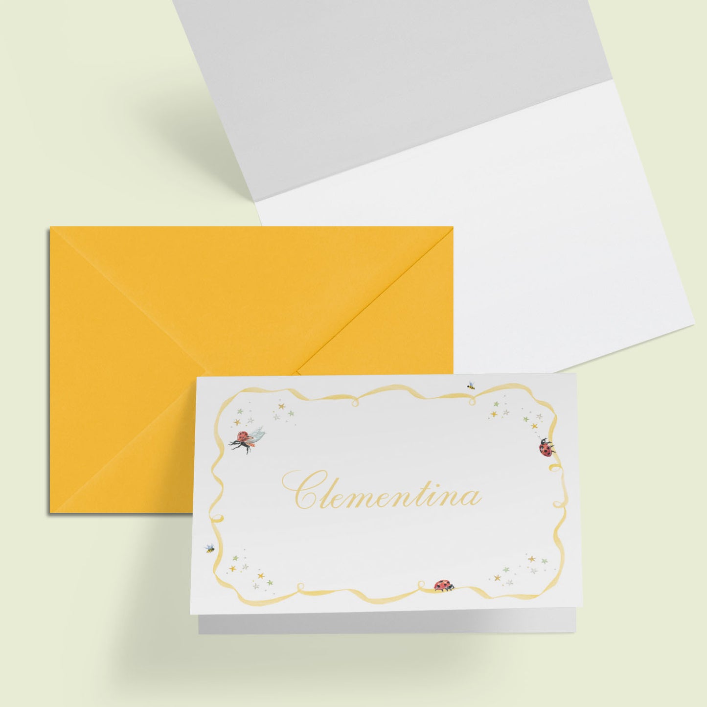 Ladybirds Mini Notecards