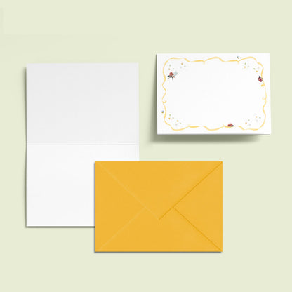Ladybirds Mini Personal Stationery Cards