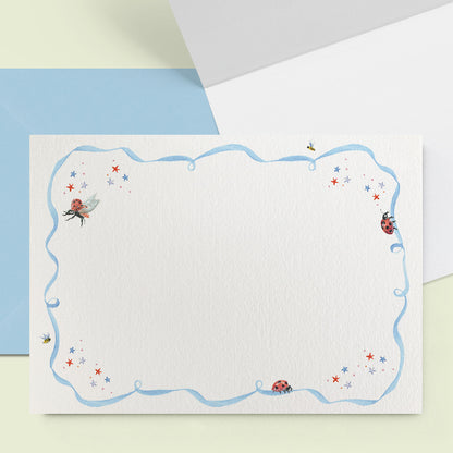 Ladybirds Mini Personal Stationery Cards