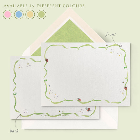 Ladybirds Stationery Cards