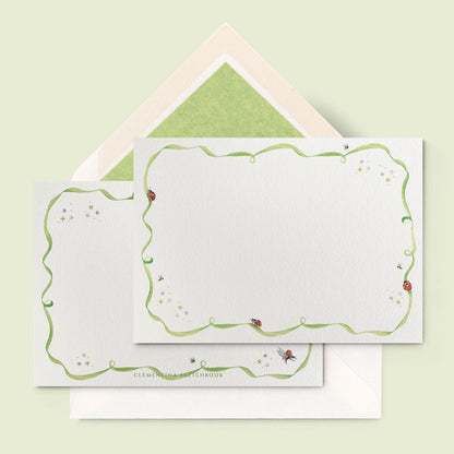 Ladybirds Stationery Cards