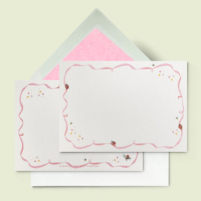 Ladybirds Stationery Cards