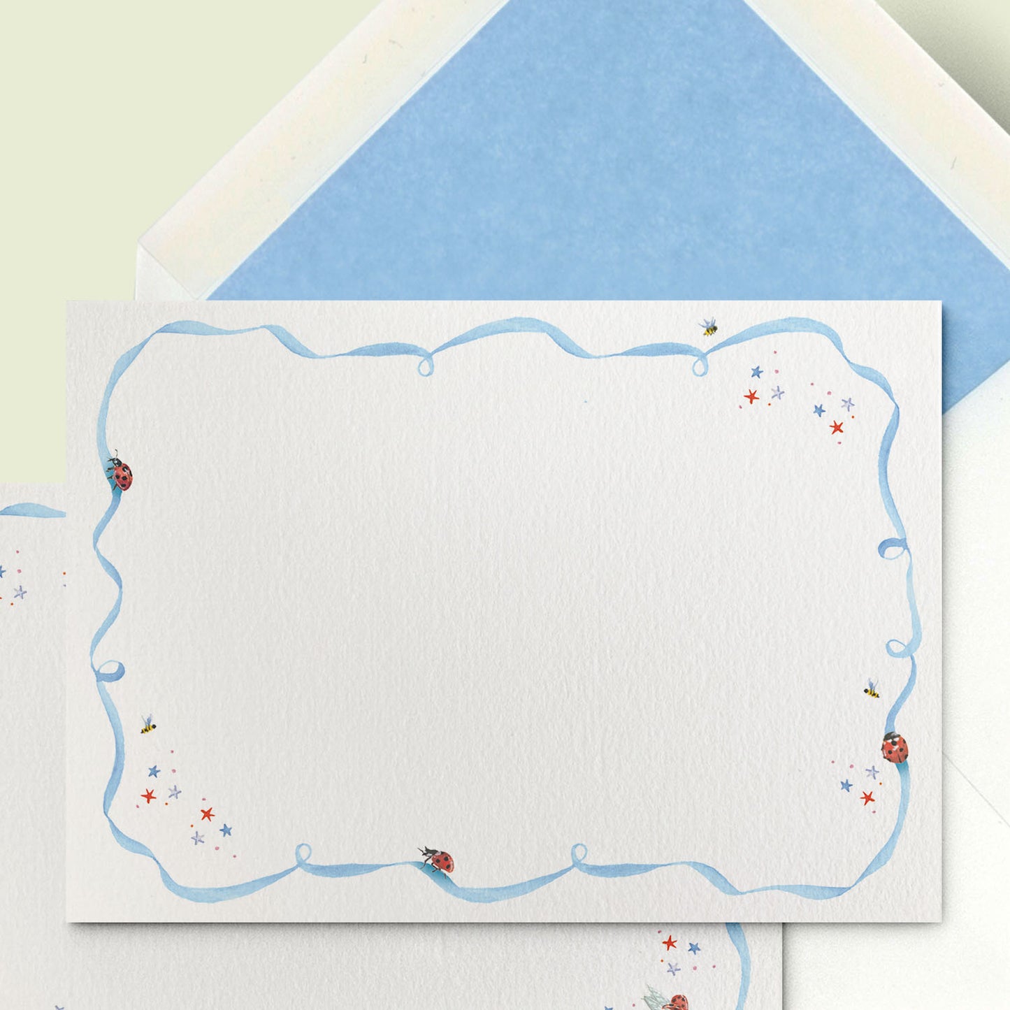 Ladybirds Stationery Cards