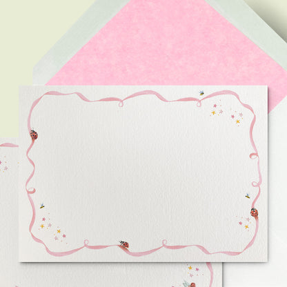 Ladybirds Stationery Cards