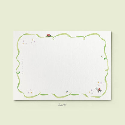 Ladybugs Stationery Card - 04