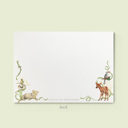 Little African World Stationery Card - 04