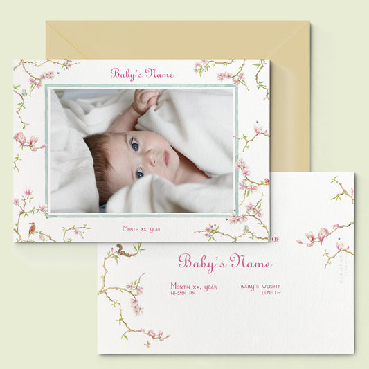 Magnolia birth announcement - PRINTED - 01