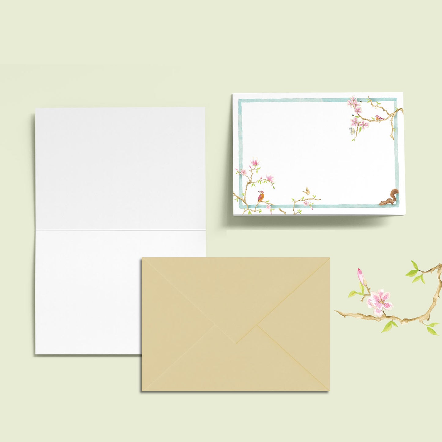 Magnolia Mini Personal Stationery Cards