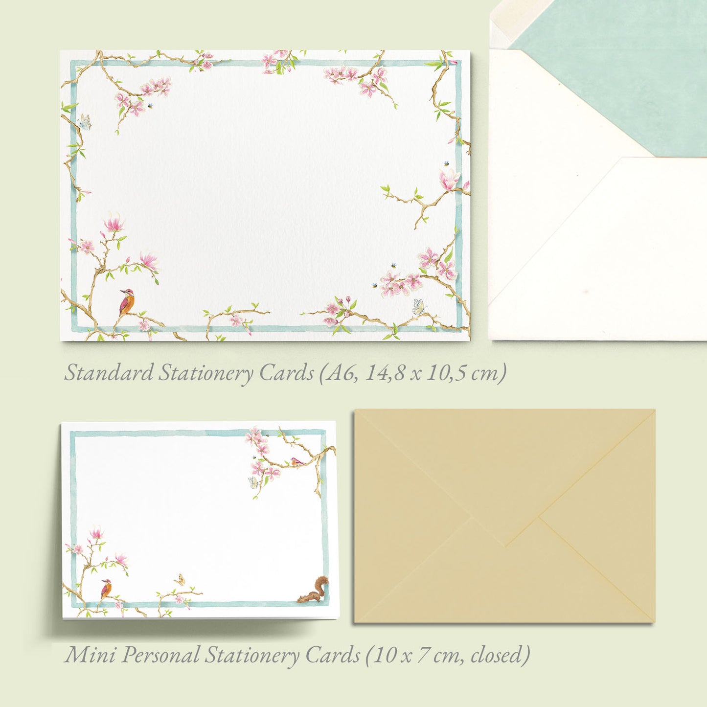 Magnolia Mini Personal Stationery Cards